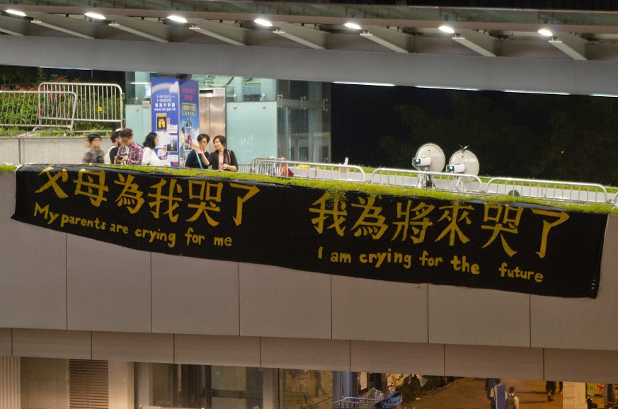 my parents are crying for me - I'm crying for the future