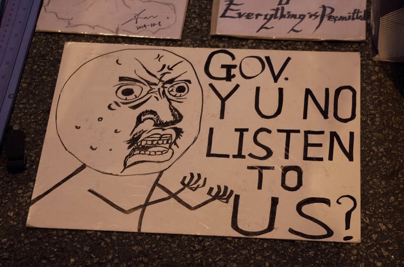 Gov Y U no listen?
